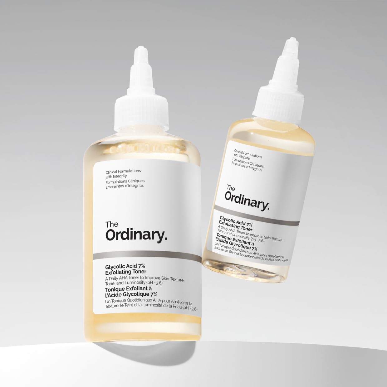 The Ordinary Glycolic Acid 7% Exfoliating Toner. Brightening and Smoothing Daily Toner for More Even-Looking Skin Tone. 8.1 Fl Oz