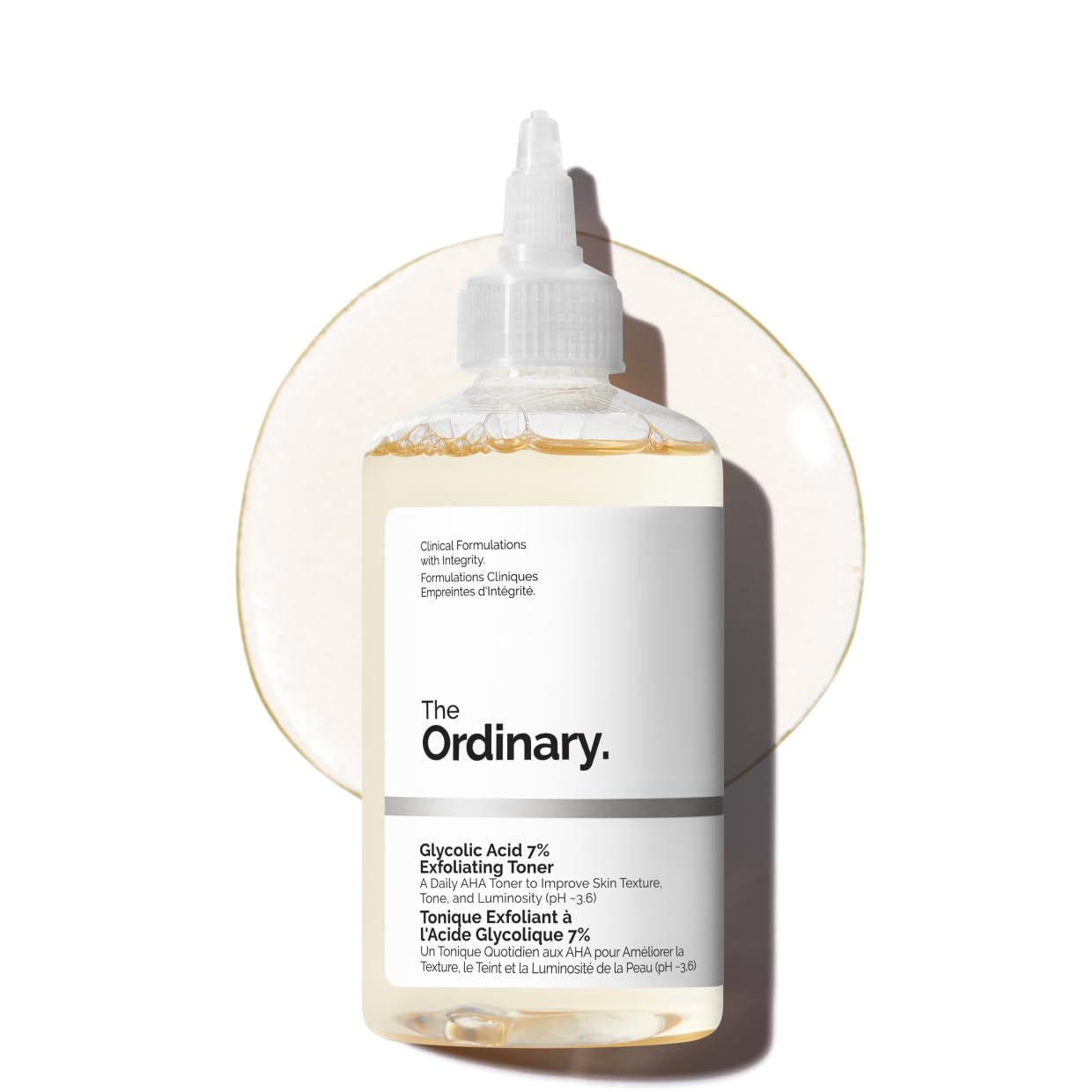 The Ordinary Glycolic Acid 7% Exfoliating Toner. Brightening and Smoothing Daily Toner for More Even-Looking Skin Tone. 8.1 Fl Oz