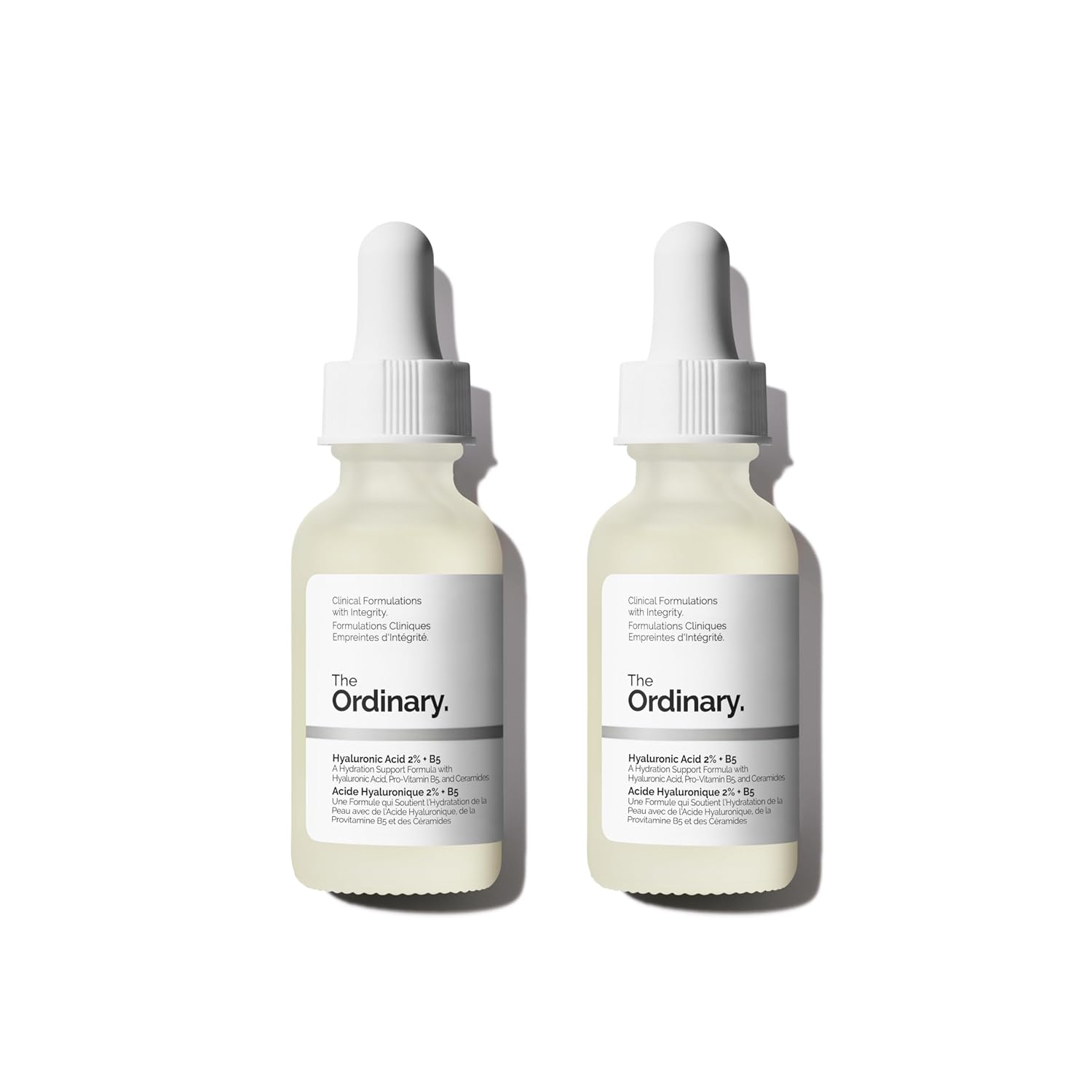 The Ordinary Hyaluronic Acid 2% + B5 (with Ceramides). Multi-Depth Hydration Serum for Plumper. Smoother Skin. 1 Fl Oz