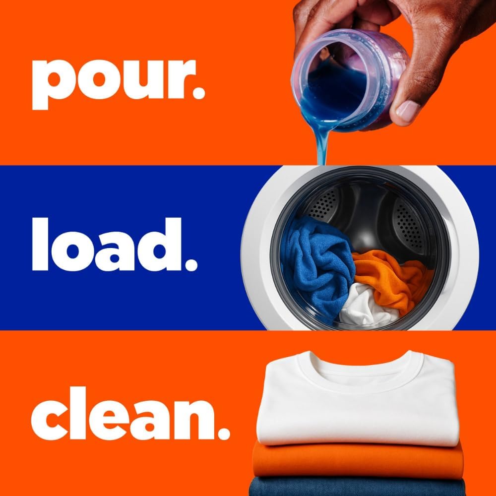 Tide Laundry Detergent Liquid. Original Scent. 64 Loads. 80 FL OZ. Works on 100% of Common Stains. Laundry Soap. Liquid Laundry Detergent