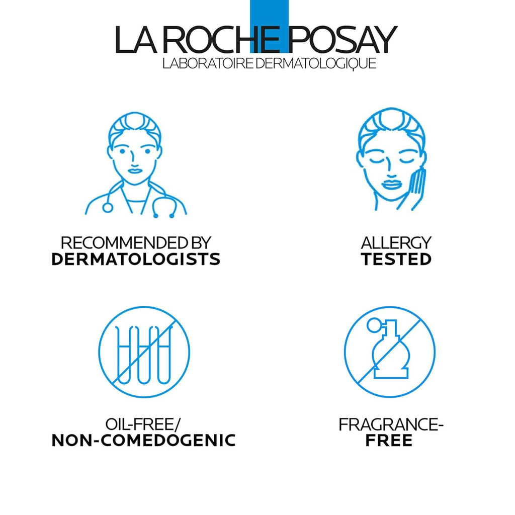 La Roche-Posay Toleriane Purifying Foaming Facial Cleanser. 13.52oz | Oil free face wash for sensitive skin with niacinamide and ceramides. Pore cleanser that won't dry out skin and is soap free.