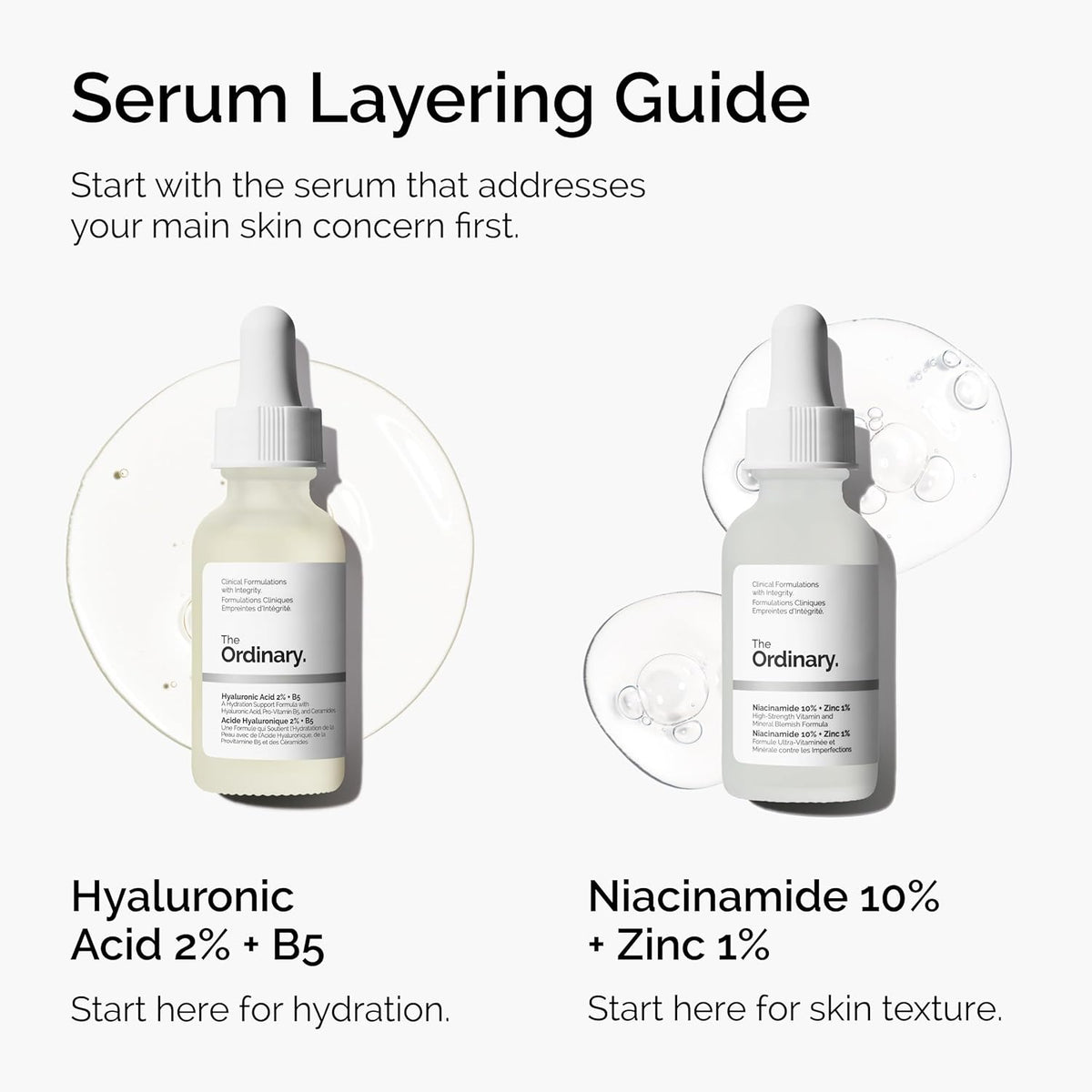 The Ordinary Hyaluronic Acid 2% + B5 (with Ceramides). Multi-Depth Hydration Serum for Plumper. Smoother Skin. 1 Fl Oz