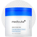 medicube Toner Pads Zero Pore Pad 2.0 for Exfoliation and Pore Care | Dual-Textured Facial Pad with 4.5% AHA Lactic Acid. 0.45% BHA Salicylic Acid - For All. Korean Skin Care. 70 Pads. 1 Pack