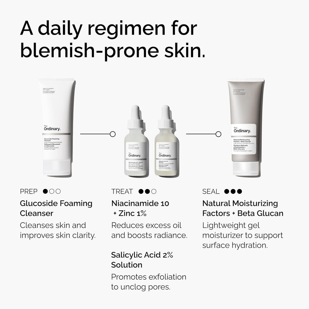The Ordinary Salicylic Acid 2% Solution. Acne-Fighting Serum for Blemish-Prone Skin. 1 Fl Oz
