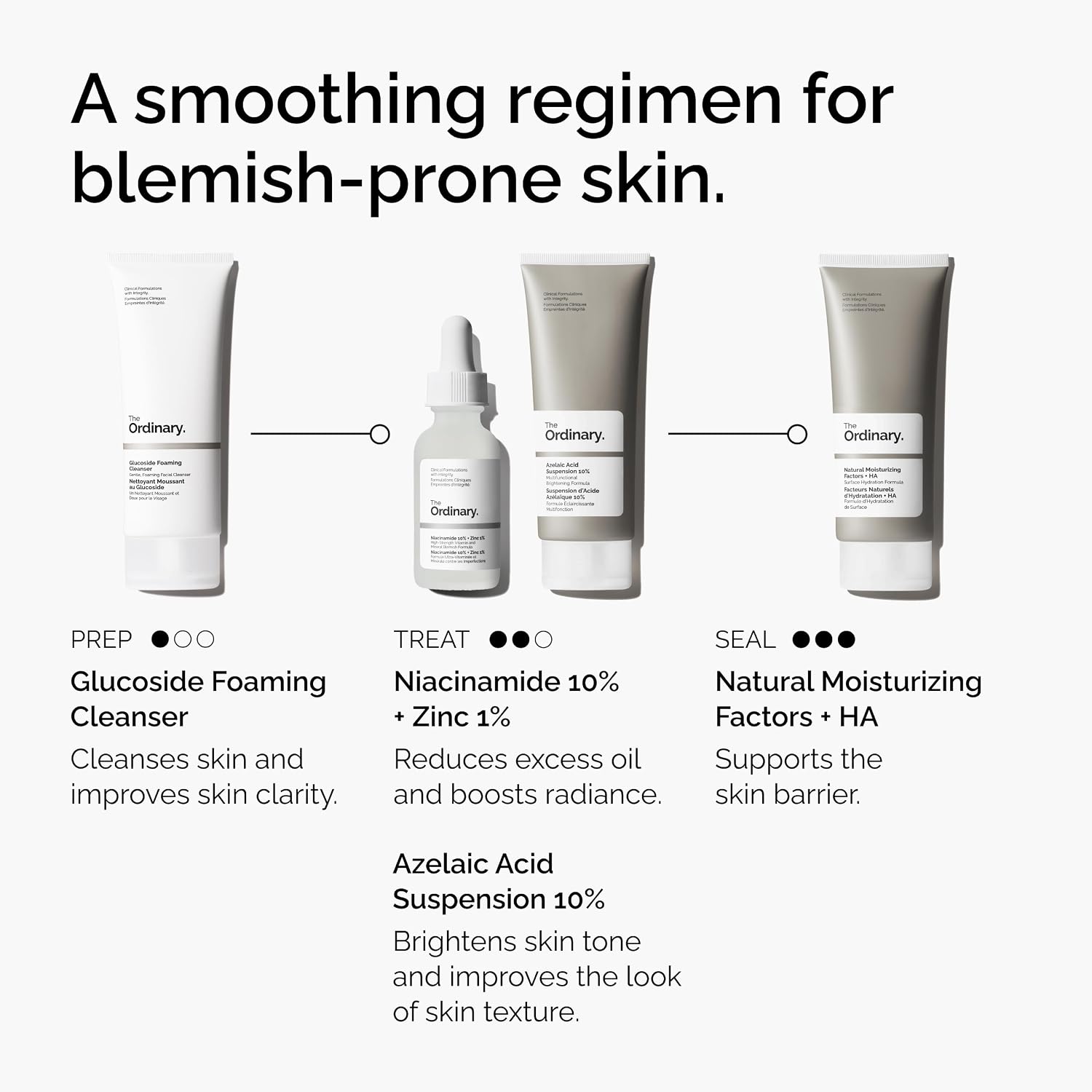 The Ordinary Azelaic Acid Suspension 10%. Brightening Formula for Uneven and Blemish-Prone Skin. 1 Fl Oz