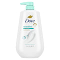 Dove Sensitive Skin Body Wash. 24hr Lotion-Soft Skin. 30.6 oz | Dove Sensitive Skin Body Wash soothes dry. sensitive skin with 24-hour hydration and a hypoallergenic formula.