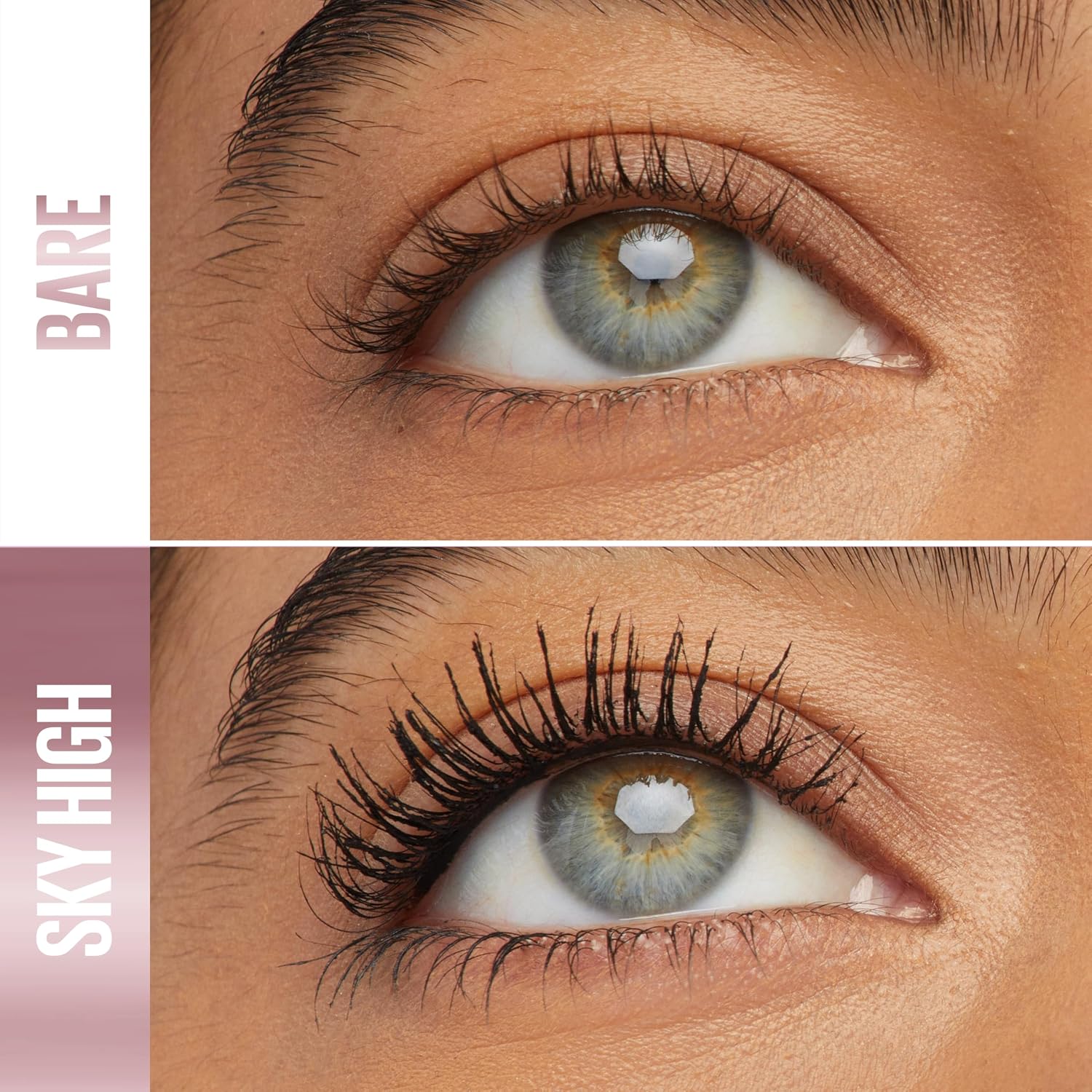 Maybelline Lash Sensational Sky High Washable Mascara Makeup. Volumizing. Lengthening. Defining. Curling. Multiplying. Buildable Formula. Blackest Black. 1 Count