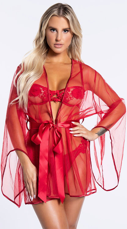 Yandy Appliques Abloom Bra Set
